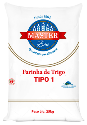 Farinha de Trigo Tipo 1 – 25kg